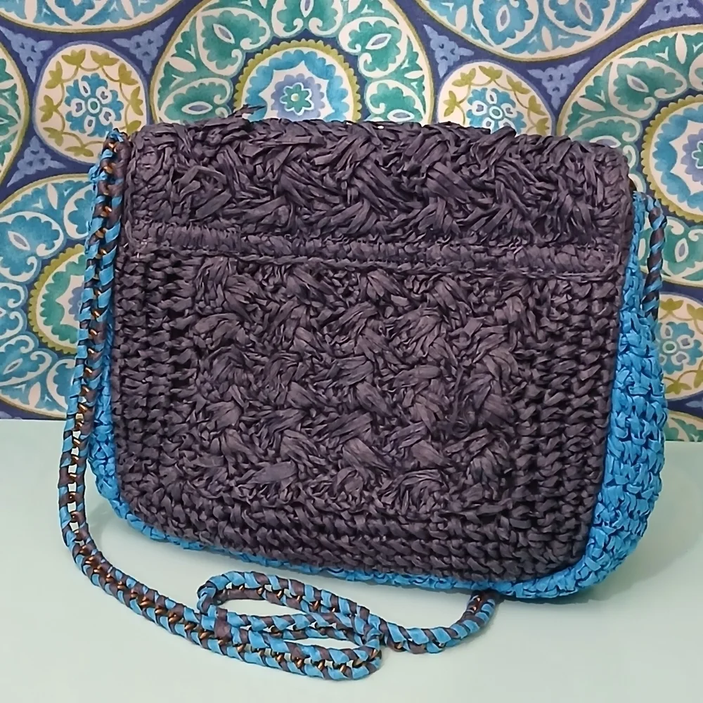 J. Crew Woven Crossbody Bag